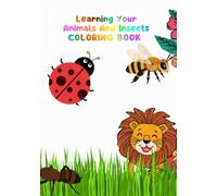 Learning Animals and insects Coloring book