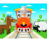 Learning animals together with the Train