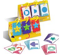 Learning Card for Kids, Educational Cards Flash Cards Educational Games for Children 3 to 6 Years Old Educational Card Interactive Toy Montessori Flash Card Educational Toys Preschool Gift