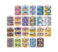 Learning Cards - Spot The Difference Matching Set, Cognitive Skill Builder, Visual Perception Training Kit | Educational Fault Search Game For Kids, Developmental Play For Preschool Activities