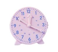 Learning Clock - 11cm x 11cm Measurement, Integrated Three Needle Linkage Component, Manual dials Utility | Mathematical Aid for Classroom & Homeschool Environment Primary Student Gear