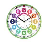 Learning Clock Battery | Operated Telling Time Teaching Clock