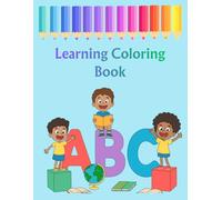Learning Coloring Book: Each letter comes to life with an adorable animal to color.
