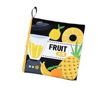 Learning Crinkle Book - Soft Textured Sensory Pages, Educational Early Play Activity, Interactive Sound And Touch Experience | Children Holiday Birthday Gift Development Cognitive