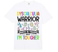 Learning Disabilities Math Dyscalculia Comfort Colors Adult Heavyweight T-Shirt