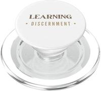 Learning Discernment Discern Christianity Intuition PopSockets PopGrip for MagSafe