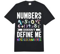 Learning Disorder Dyscalculia Awareness Comfort Colors Adult Heavyweight T-Shirt