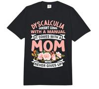 Learning Disorder Dyscalculia Awareness Dyscalculia Mom Comfort Colors Adult Heavyweight T-Shirt