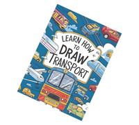 Learning Drawing Coloring Book for Toddler Kids Educational Doodling Coloring Book Cartoon Drawing Pad Kid Sketchbook Creative for Children
