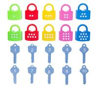 Learning & Education Unlocking Toys - Unlocking Matching Toys, Unlock Key Toys for Children | Preschool Task Toys Boxes, Baby Sensory Fine Motor Skills Developmental Toys, for Boys and Girls
