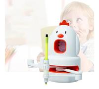 Learning Educational Drawer, Drawing Robot Toy, Interactive Education Drawing Robot with Drawing board & 130 drawing cards, Card insertion recognition, develop hand-eye coordination for Aged 3-12