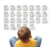 Learning Flash Cards For,Educational Flash Cards | Educational Learning Memory Cards For Kindergarten,English Language Development Activity Cards