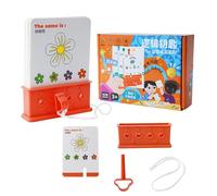Learning Flash Cards for Toddlers, Flash Cards for Kids | Early Education Cards Logic Keys | Interactive Logic Toy with Key and Rope for Boys Girls Age 3-6, Stockings