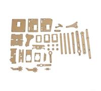 Learning-Focused Robot Arm Claw Kit Compatible with For Arduino Boards Designed for Teens and Adults Exploring Robotics (Black)