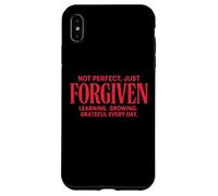 Learning, Growing, Grateful Every Day Christian Quote Case for iPhone XS Max