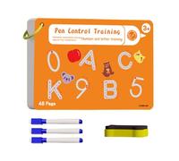 Learning Handwriting Aids - Writing Practice Book, Early Education Supplies | Kids Training Workbook Sheets, Preschool Letter Formation Guide