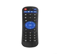 Learning Infrared Remote Control for Max G96 for android TV Boxes, ABS Plastic IR Replacement Controller, Sl lack Design for Media Navigation(For T95)