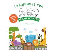 Learning is Fun Affirmation Series: Alphabet & Numbers Tracing Activities