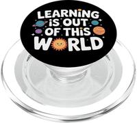 Learning Is Out Of This World Planet Stars Classroom PopSockets PopGrip for MagSafe