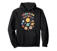 Learning Is Out Of This World Solar System Planets Boys Kids Pullover Hoodie