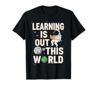 Learning is Out of This World Space Astronaut T-Shirt