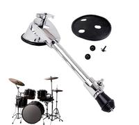 Learning leg, drum percussion accessories, portable pedal support with greater stability and durability for studies, stable bombo pedal support, support for the house