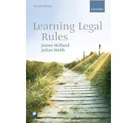 Learning Legal Rules