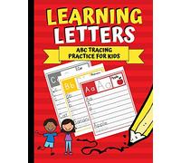 Learning Letters: ABC Tracing Practice for Kids: 1 (Learning to Write)