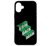 Learning means failing and getting back up strengthened Case for iPhone 16 Plus