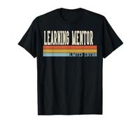 Learning Mentor Week Retro Vintage Back to School Day T-Shirt
