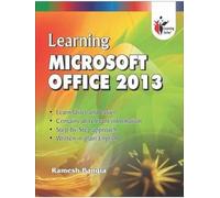 Learning Microsoft Office 2013