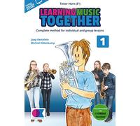 Learning Music Together Vol. 1. Eb Horn. Includes Audio Online
