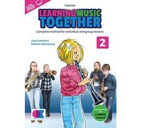 Learning Music Together Vol. 2. Clarinet Solo. Includes Audio Online
