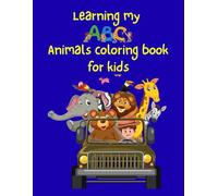 Learning my ABCS animals coloring book