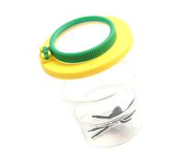 Learning Observation Holder Transparent Triple Chamber Nature Viewer for Youth Group Science Practice Nature Viewer Container Clear Observation Cup Guided Exploration Classroom Science Tool