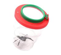 Learning Observation Holder Transparent Triple Chamber Nature Viewer for Youth Group Science Practice Nature Viewer Container Clear Observation Cup Guided Exploration Classroom Science Tool