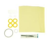 Learning Paper Craft Set Childrens Educational Toy for Kids Exploring Light and Optics Principles Paper Optical Craft Project Parent Child Science