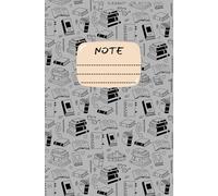 Learning Pattern Notebook: Write,Learn,Create,Grow, Capture Ideas , Record Thoughts, 5.25” x 8” 120 lined pages, Minimalist Style for Evryone