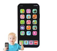 Learning Phone Toy - Simulated Touch Screen Kids Play Phone with Lights Sound, Interactive LED Cell Phones, Electronic Early Education Device | Pretend Play Communication Gadget For Boys Girls Childre