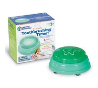 Learning Resources 2-Minute Toothbrushing Timer, Ages 3+, Kids' Dental Timer with Light & Sound, Supports Healthy Habits
