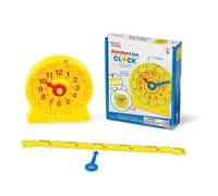Learning Resources 24-Hour Number Line Clock - Children's Tell The Time Math Toy