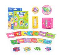 Learning Resources 3D Sticker Maker Refill Pack Garden Friends, Easy To Use Kids Craft Kit, Make Your Own Stickers, Mess Free Arts & Crafts Supplies, Compatible Machine Required, Age 5+