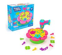 Learning Resources 4139 Design Flower Power Studio Activity, Kids Drill, 50 Piece Kit, Ideal for Boys and Girls Ages 3 and Up, Multicolored