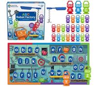 Learning Resources ABC Robot Factory Alphabet Learning Dexterity for Age 3+ | Phonics & Letter Matching Game, Fine Motor Skills Activity, Early Years Educational Toy, Preschool & Homeschool