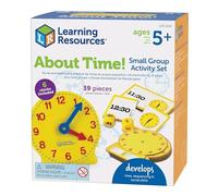 Learning Resources About Time! Small Group Activity Set of 6