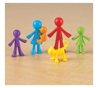 LEARNING RESOURCES LER3372 ALL ABOUT ME FAMILY COUNTERS 72 SET