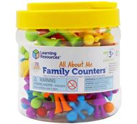 Learning Resources All About Me Family Counters Set of 72 Educational Toy LER337