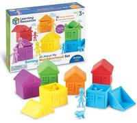 Learning Resources All About Me Sorting Neighborhood - 42 Pieces, Toddler Social Emotional Toys, Fine Motor & Sorting Skills, Montessori Toys, Preschool Learning Toys, ages 3 4 5 Plus