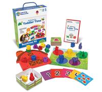 Learning Resources All Ready For Toddler Time Readiness Kit - 22 Pieces Ages 2+ Number identification Fine motor skills toys Letter identification