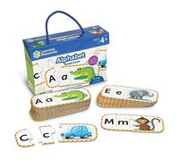 Learning Resources Alphabet Puzzle Cards, Preschool Readiness, Self Correcting Puzzles, Ages 4+